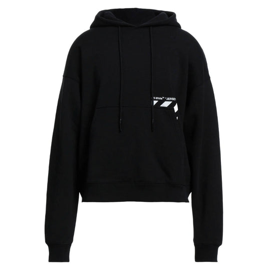 Off-White Pocket Skate Logo Black Hoodie OMBB0085C99FLE005 1001