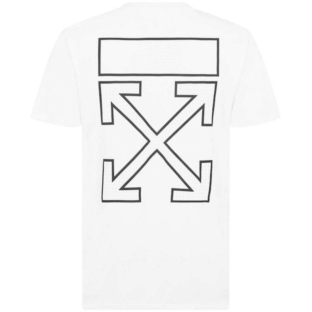 Off-White Arrow Outline White Sports T-Shirt