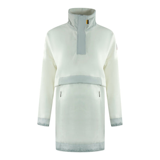 Parajumpers Oum White Long Pull Over Jumper