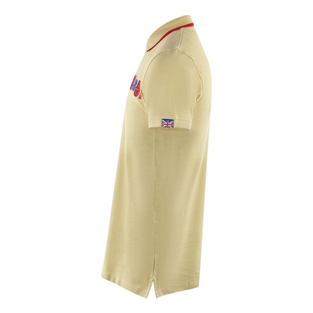 Aquascutum London 1851 Beige Polo Shirt 1