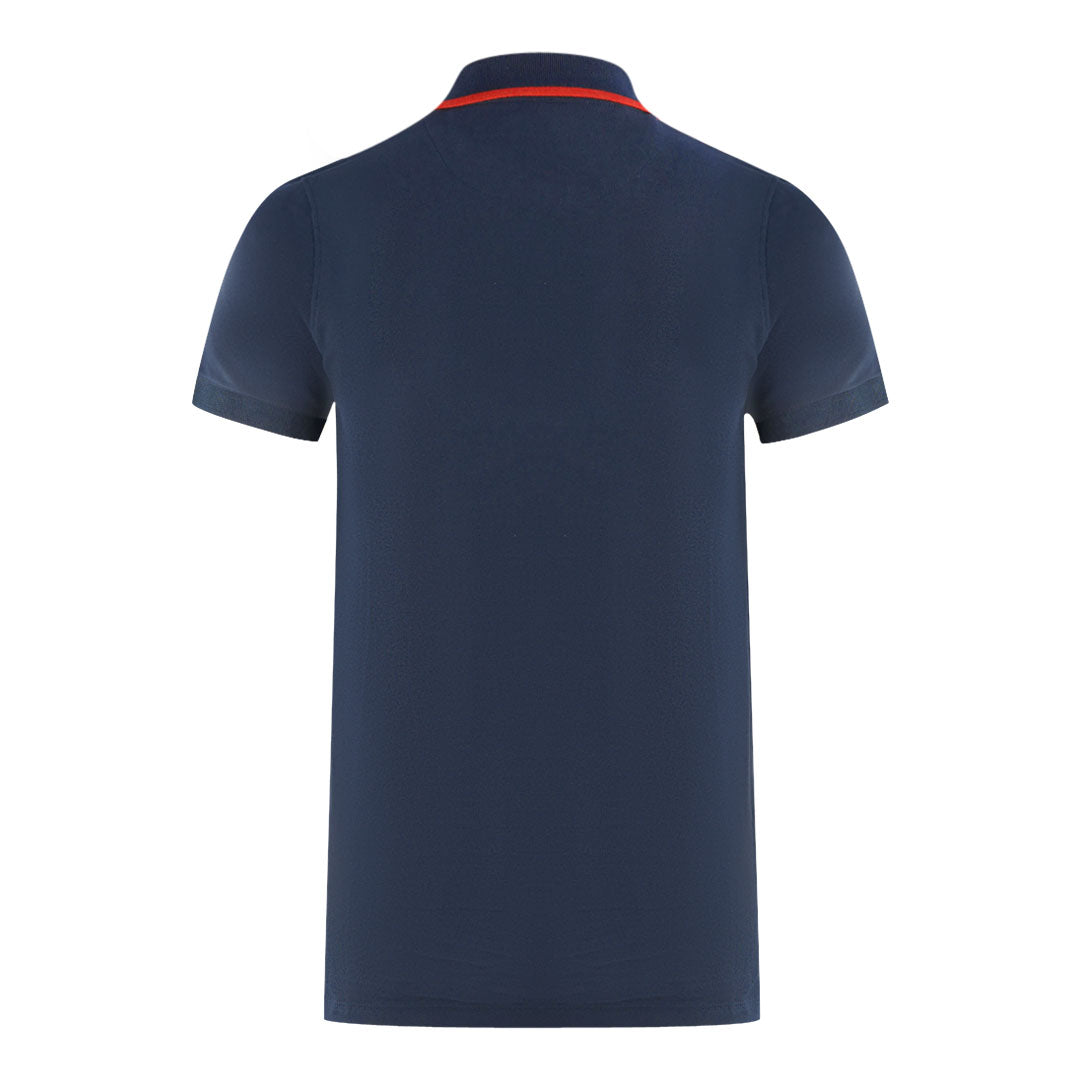 Aquascutum London 1851 Navy Blue Polo Shirt 1
