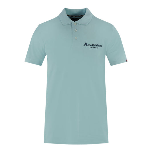 Aquascutum London 1851 Light Blue Polo Shirt