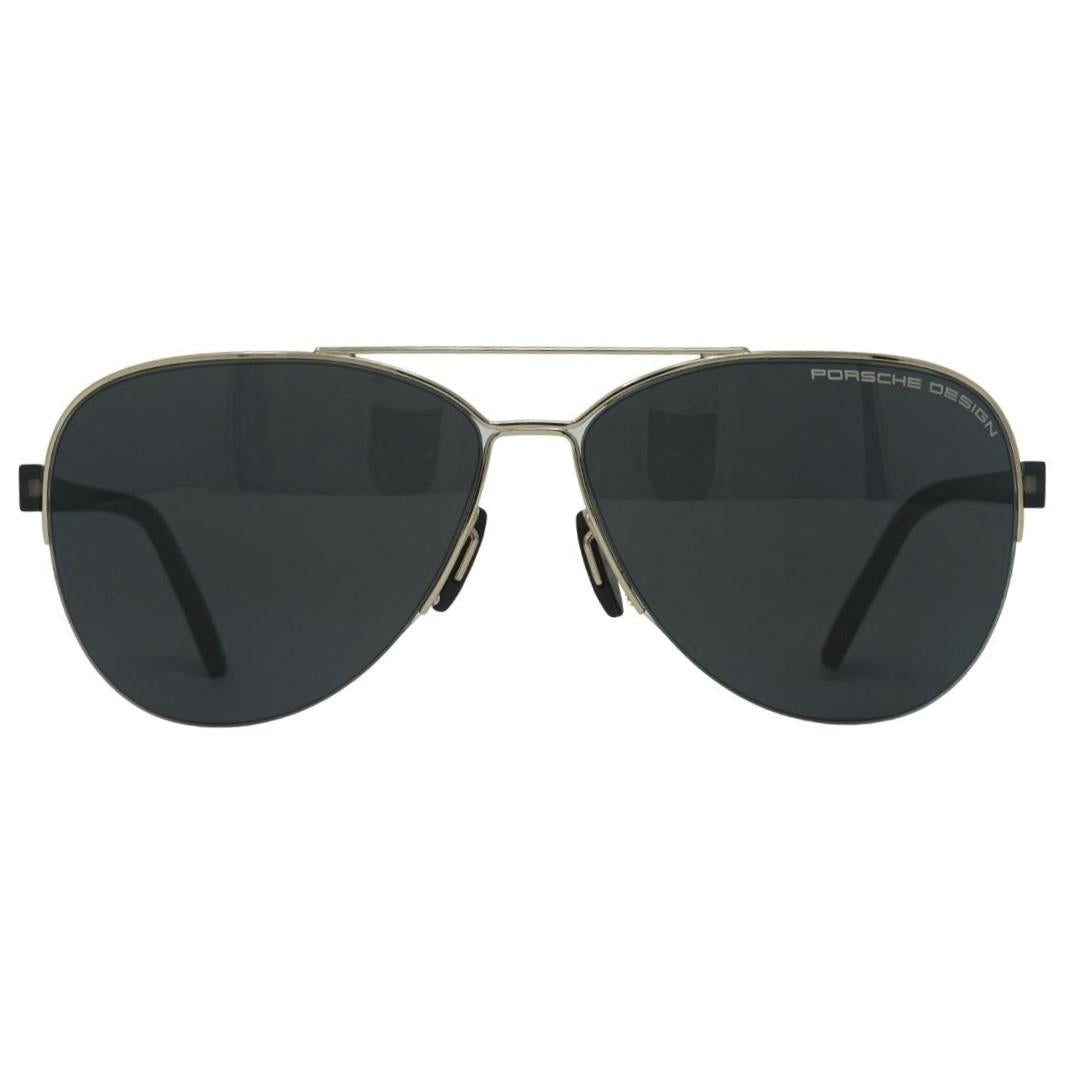 Porsche Design P8676 D Mens Sunglasses Gold