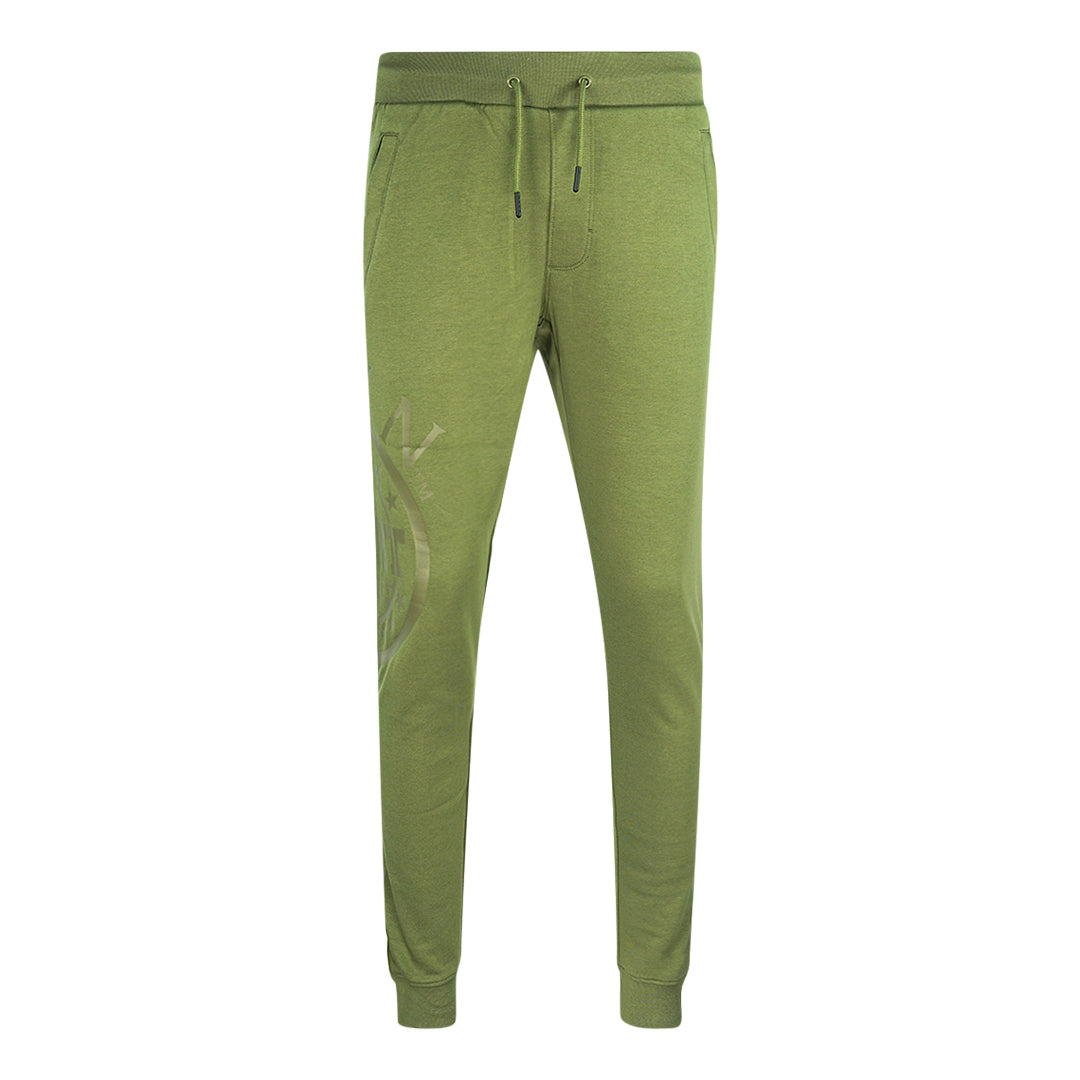 Plein Sport Equipment Logo Green Sweatpants - Nova Clothing