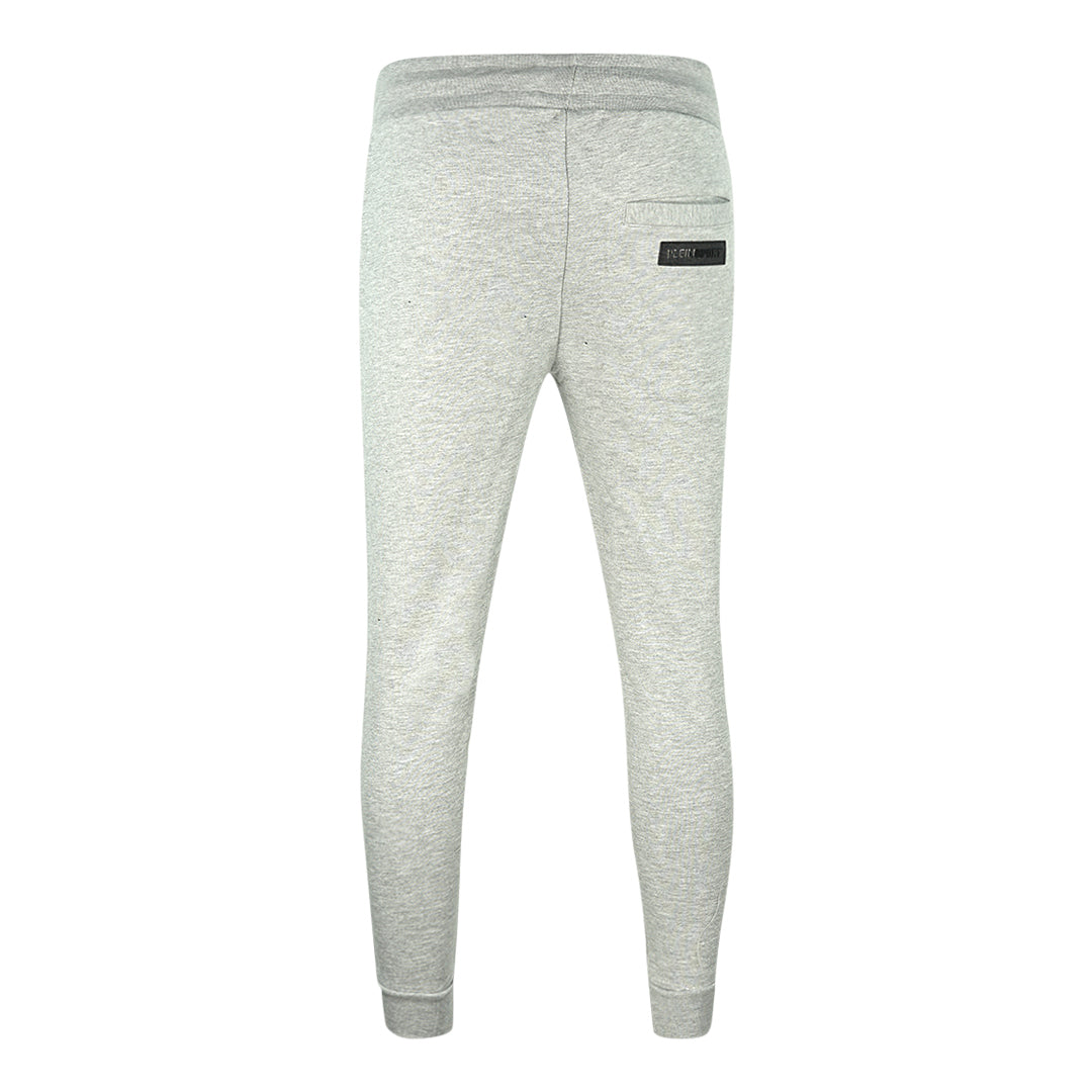 Plein Sport Logo Grey Sweatpants - Nova Clothing