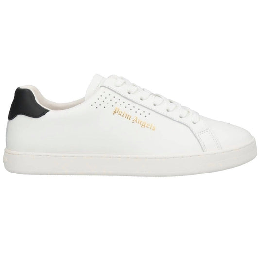 Palm Angels Palm One White Black Sneaker Pmia056S22Lea0010110