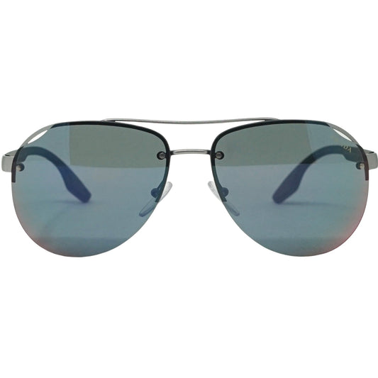 Prada Sport Mens Ps52Vs 7Cq9Q1 Sunglasses Silver - Style Centre Wholesale