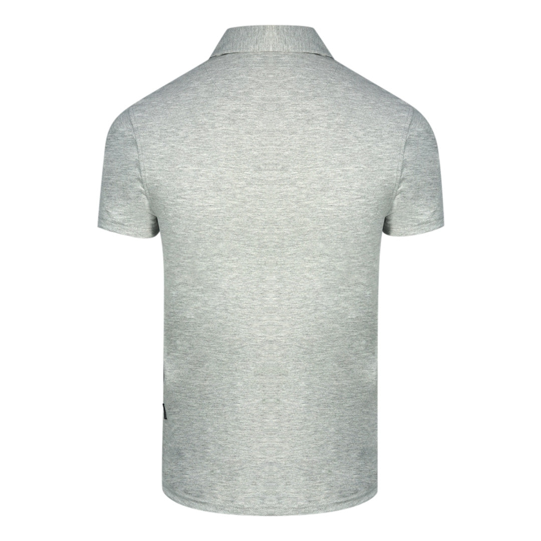 Aquascutum Mens Qmp040 94 Polo Shirt Grey