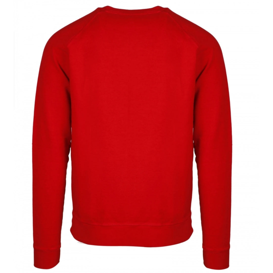 Dsquared2 Classic Raglan Fit Logo Red Sweater - Nova Clothing