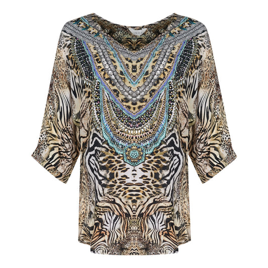 Inoa Savannah 12008 Grey Silk Fish Top Savannah 12008 Fish Top