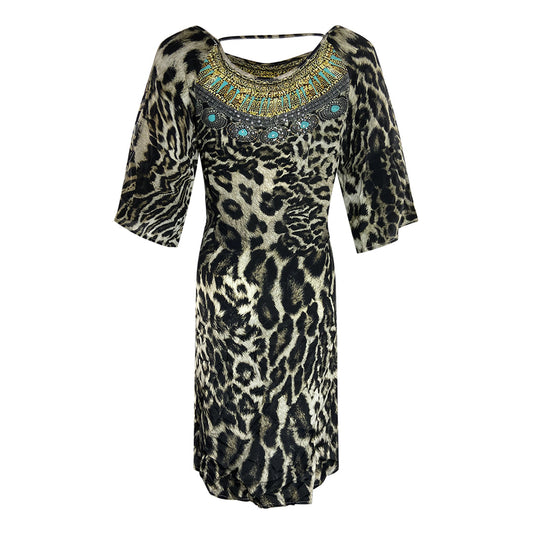 Inoa Fashion Siberia 1927 Slit Sleeve Dress Womens