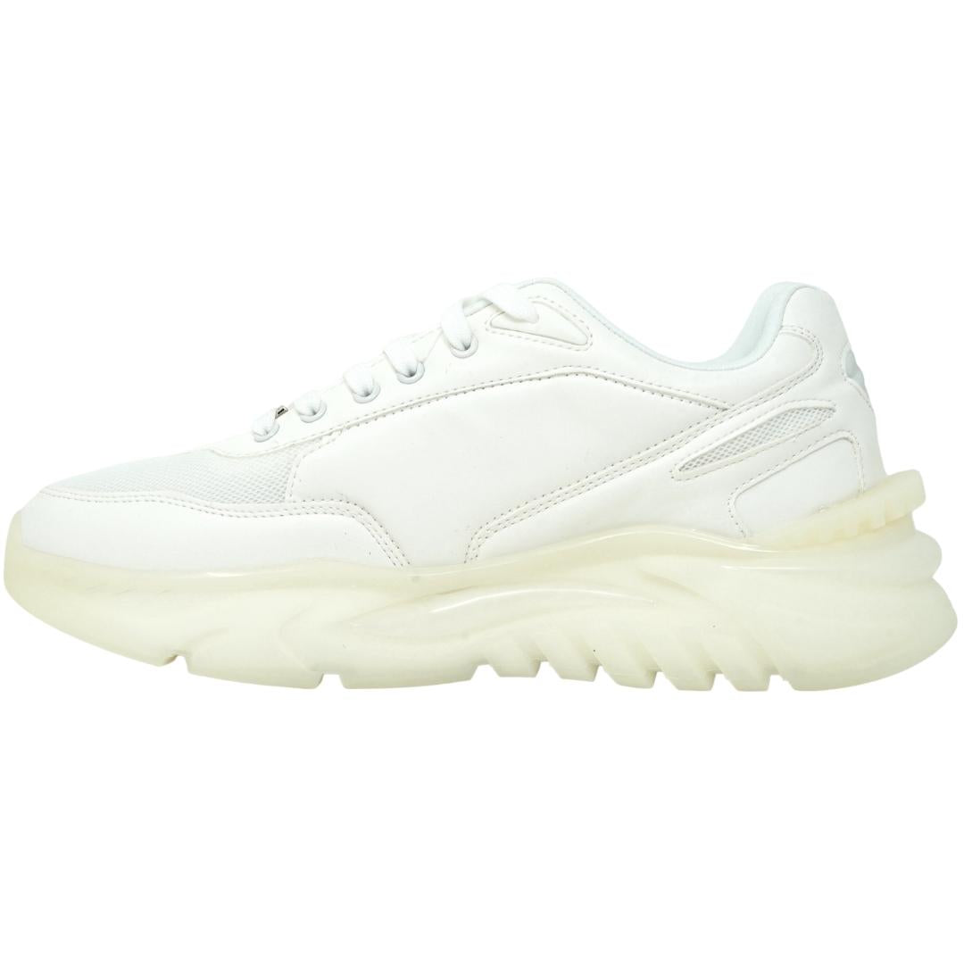 Plein Sport Scratch Logo White Sneakers SIPS1009 01