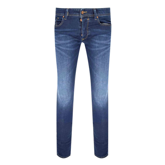 Diesel Sleeker Blue Denim Pants - Style Centre Wholesale