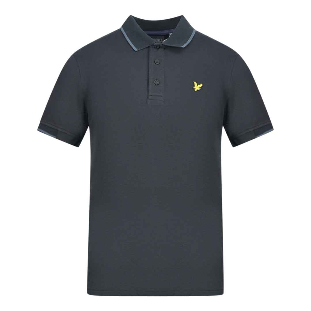 Lyle Scott True Black Andrew Polo Shirt