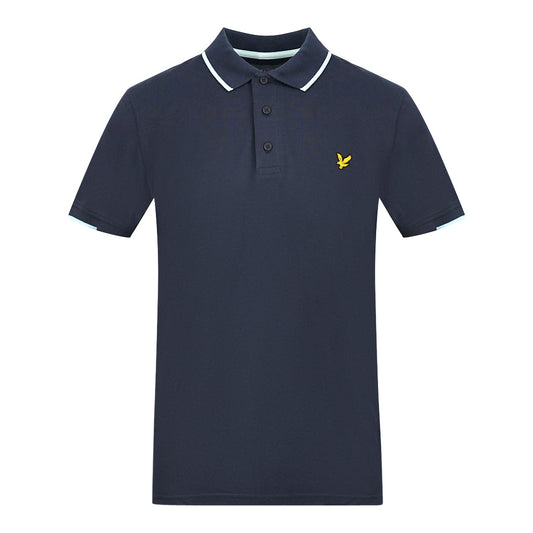 Lyle Scott Navy Blue Andrew Polo Shirt