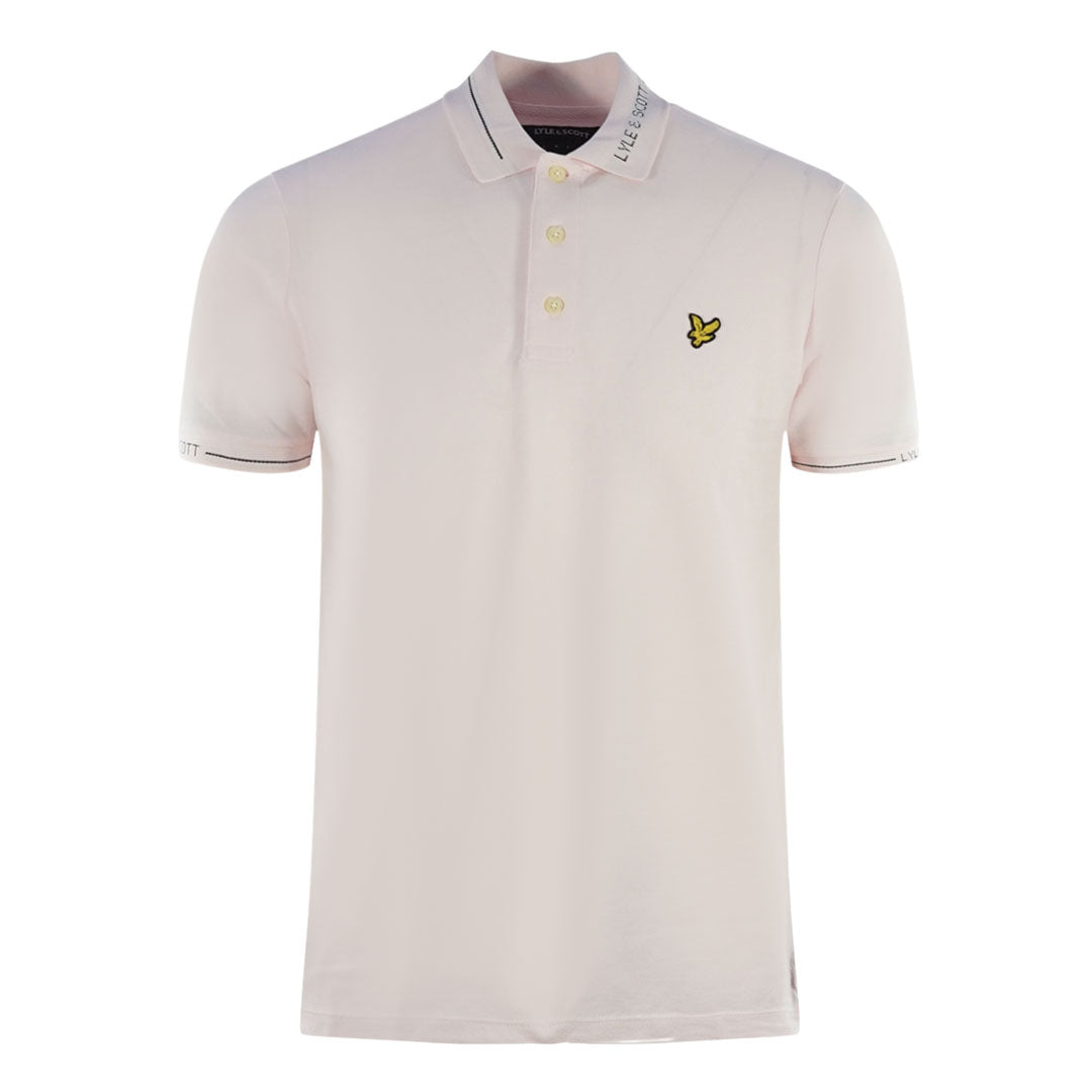 Lyle & Scott Mens SP1423V W320 Polo Shirt Pink