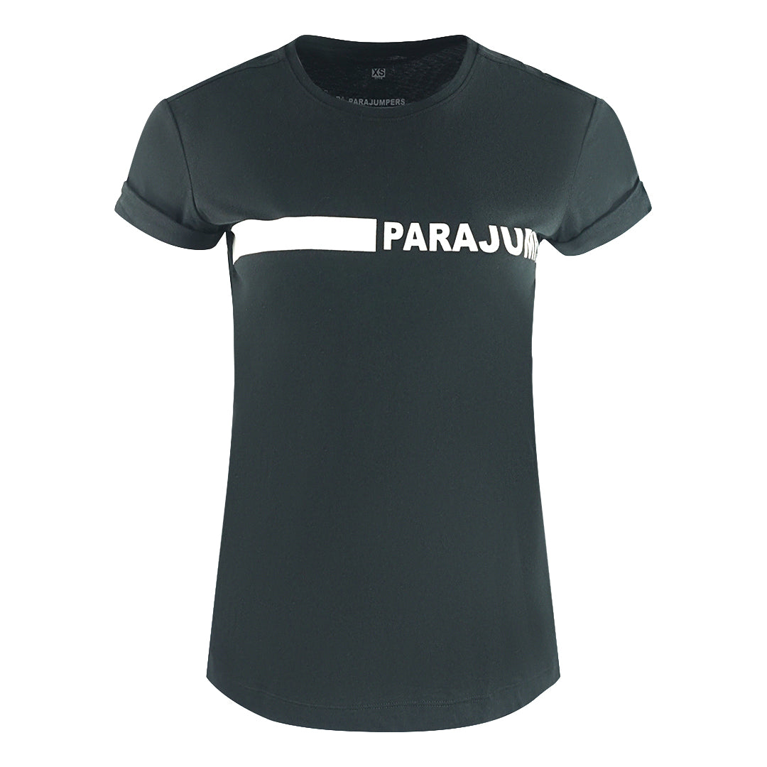 Parajumpers Space Tee Black T Shirt Space Tee