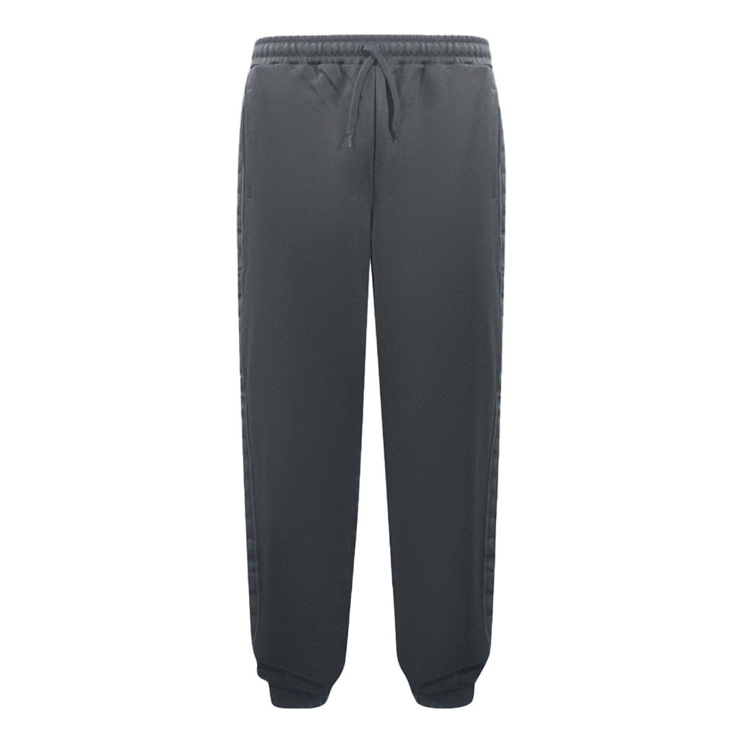 Fred Perry St4177 102 Tonal Tape Black Sweat Pants