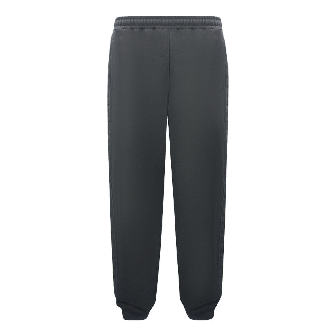 Fred Perry St4177 102 Tonal Tape Black Sweat Pants