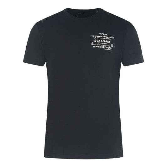 Diesel The Future Of All Yesterdays Logo Black T Shirt