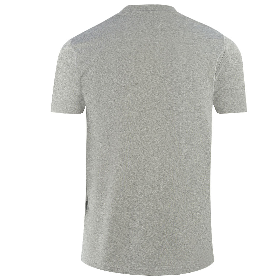 Aquascutum London Tonal Aldis Logo Grey T Shirt - Style Centre Wholesale
