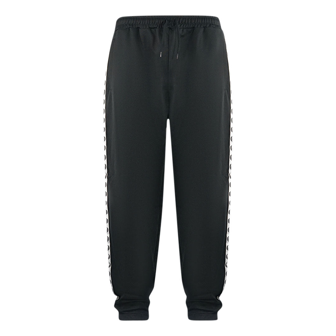 Fred Perry Tonal Tape Black Sweat Pants T2507 102