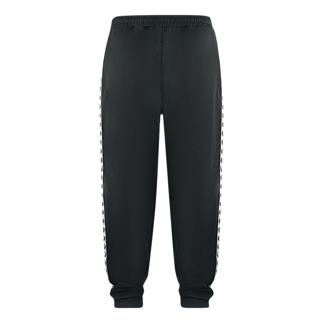 Fred Perry Tonal Tape Black Sweat Pants T2507 102