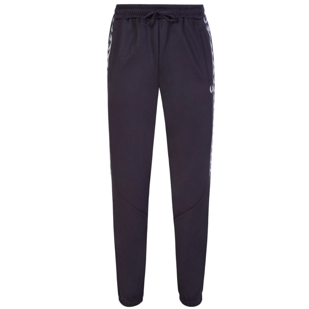 Fred Perry T3515 608 Tape Track Pants Navy Blue Sweat Pants