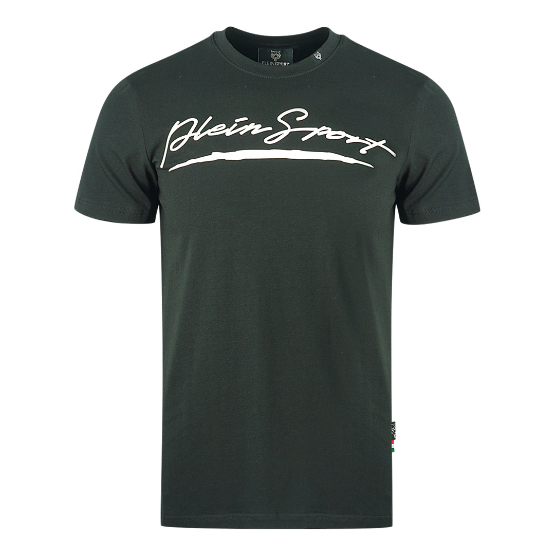 Plein Sport Signature Logo Black T-Shirt M