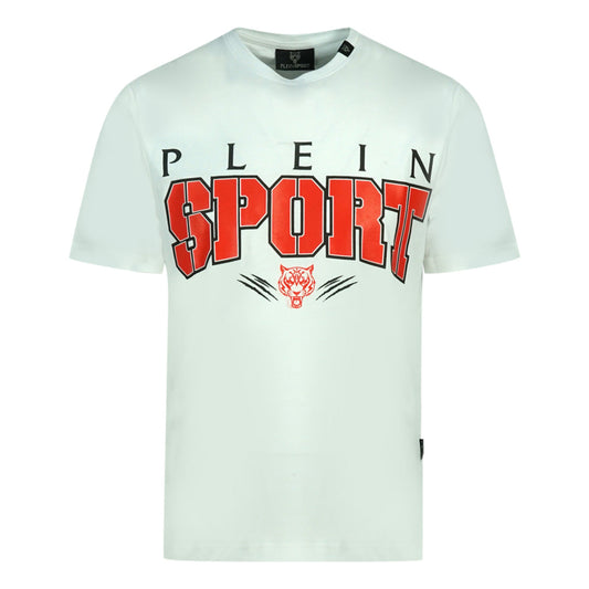 Philipp Plein Sport Mens TIPS1103 01 T-Shirt White