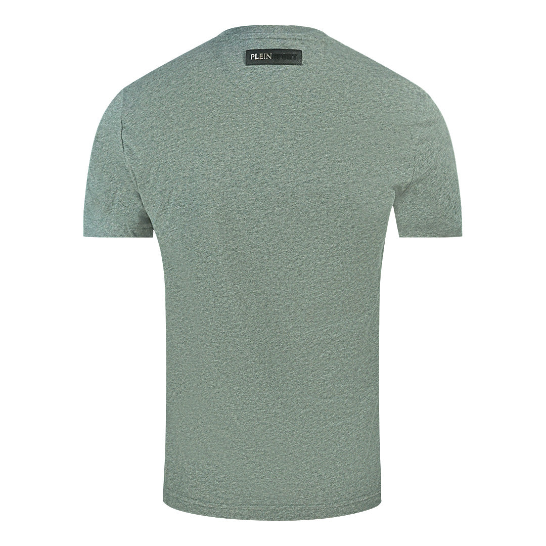 Philipp Plein Sport Bold Split Logo Grey T Shirt