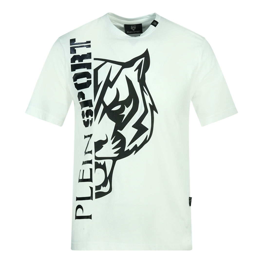 Philipp Plein Sport Mens TIPS1122 01 T-Shirt White