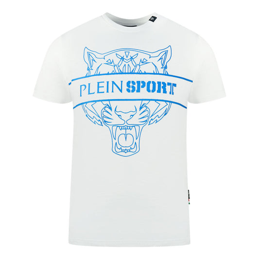 Plein Sport Mens Tips112It 01 T Shirt White