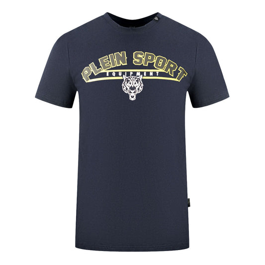 Plein Sport Equipment Navy Blue T Shirt