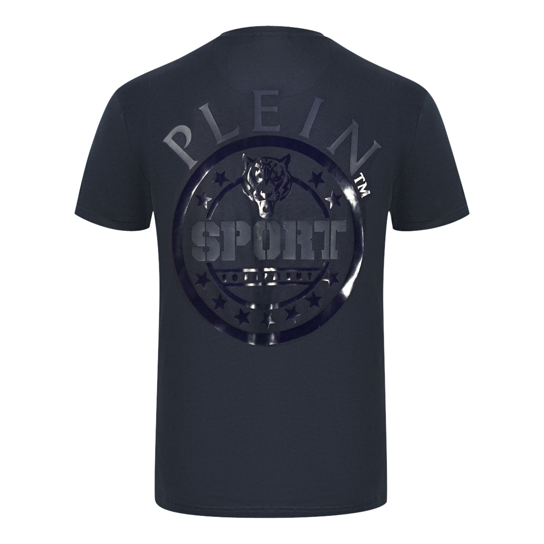 Plein Sport Mens T Shirt Tips121Tn 85 Navy