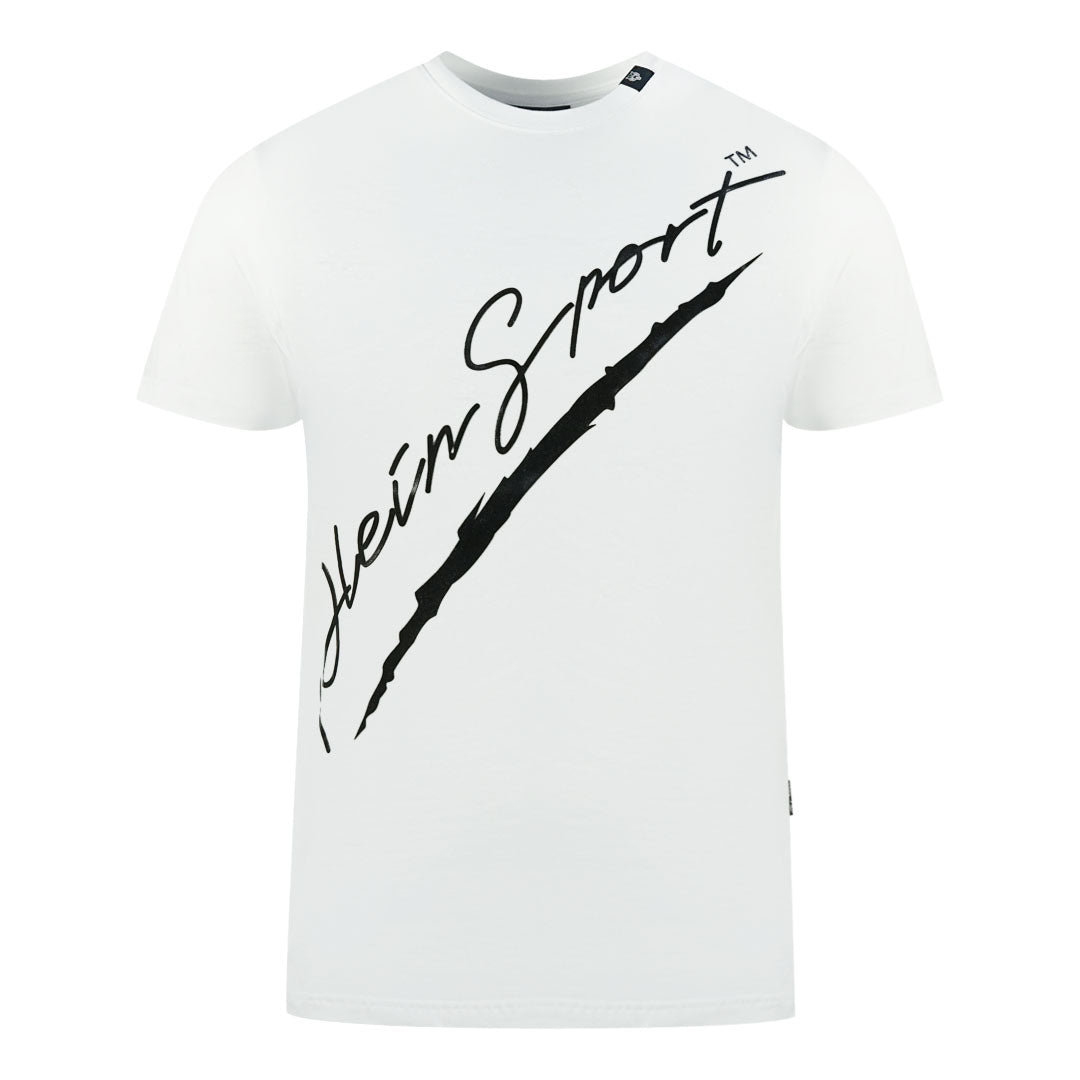 Plein Sport Signature White T Shirt