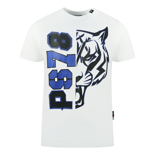 Plein Sport Mens T Shirt Tips125It 01 White