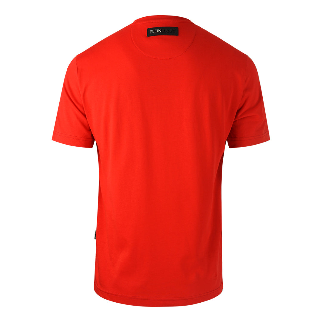 Plein Sport Circle Logo Red T-Shirt - Nova Clothing