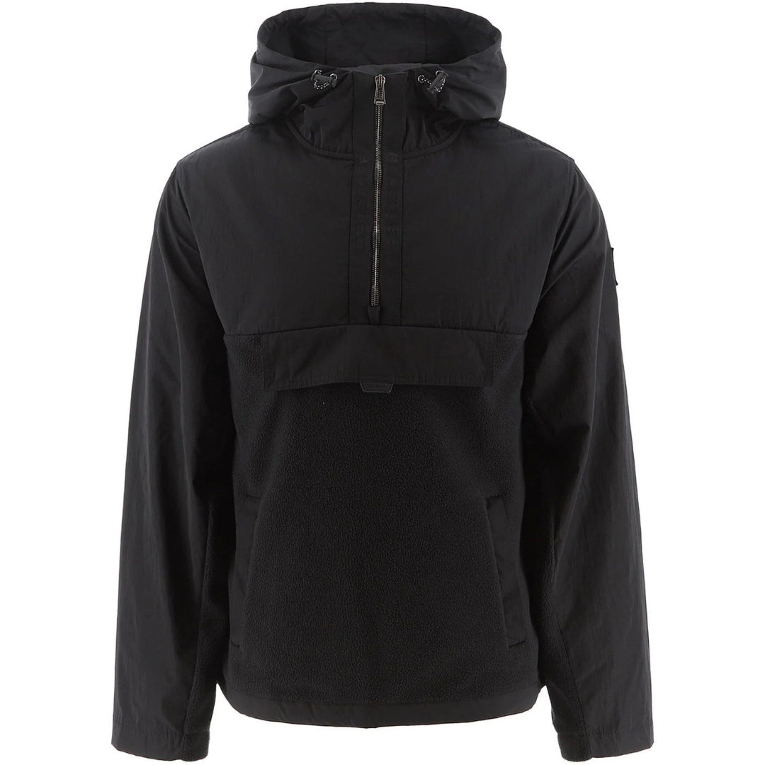 Belstaff Trek Fleece Black Pull Over Jacket