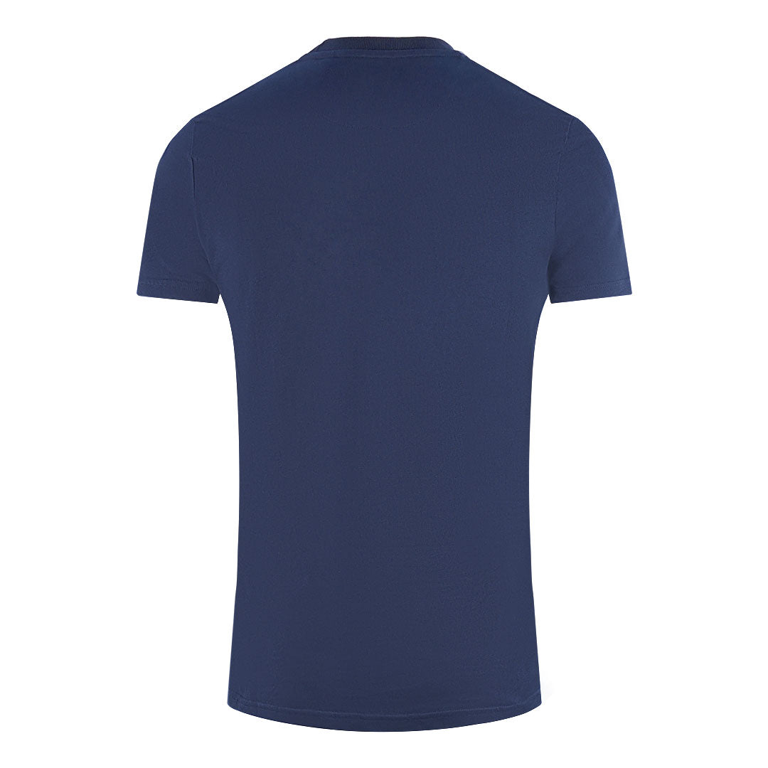 Lyle Scott Nylon Pocket Blue T Shirt