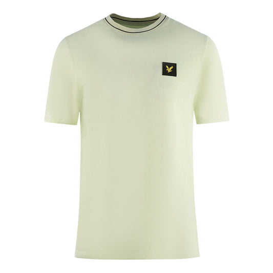 Lyle Scott Casual Tipped Lucid Green T Shirt