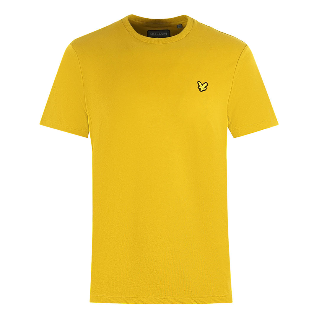 Lyle Scott Back Print Spring Moss T Shirt