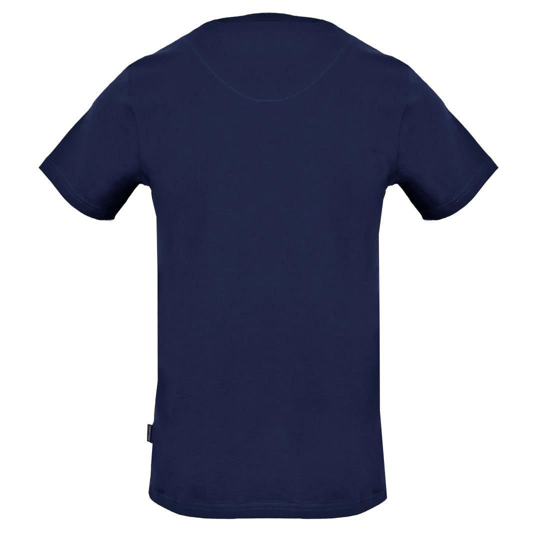 Aquascutum Mens Tsia04 85 T Shirt Blue