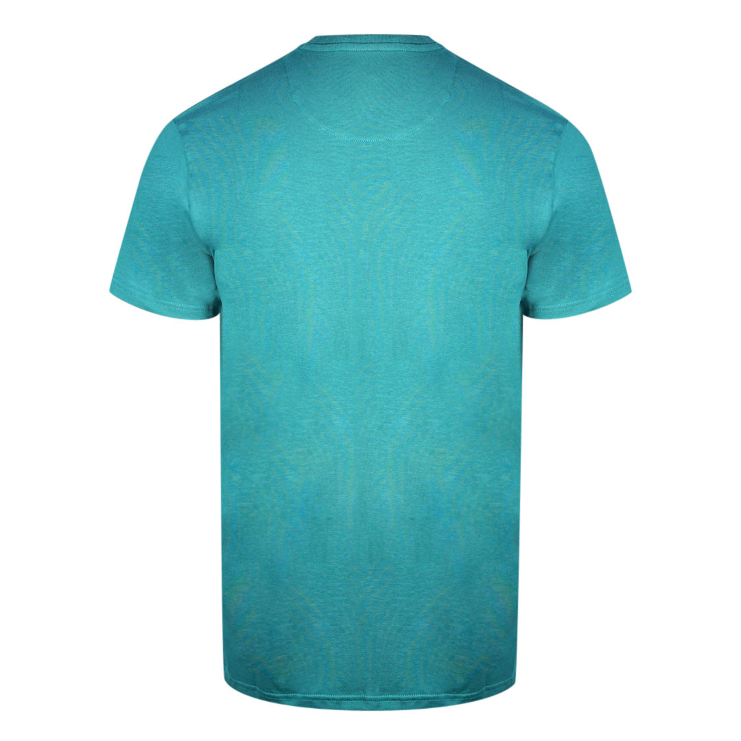 Aquascutum Circle Aldis Logo Green TShirt TSIA17 32