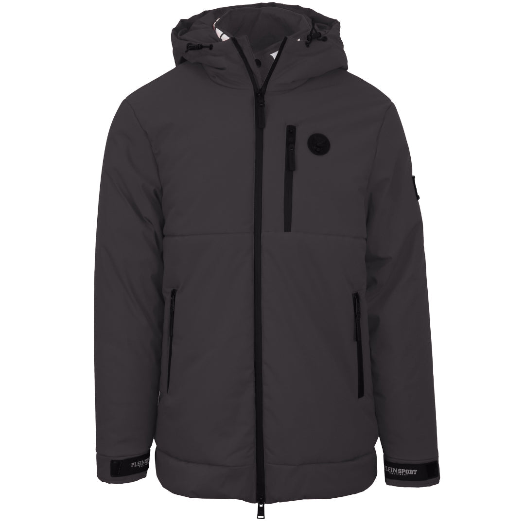 Plein Sport Mens Upps09E 98 Jacket Grey