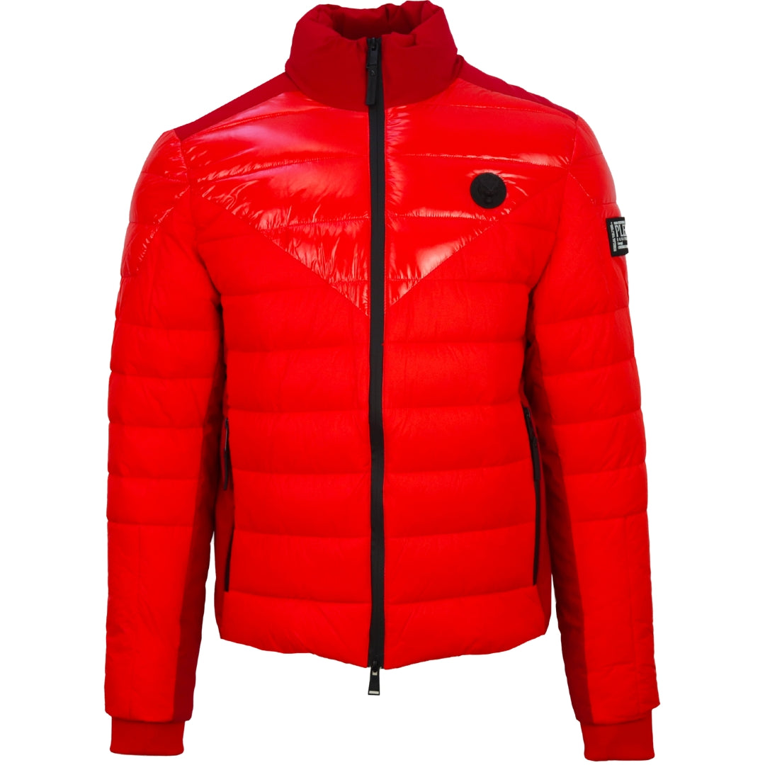 Plein Sport Mens Upps23Q 52 Jacket Red