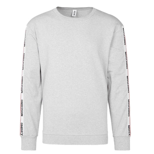Moschino Tape Logo Grey Jumper V1706 8120 0489